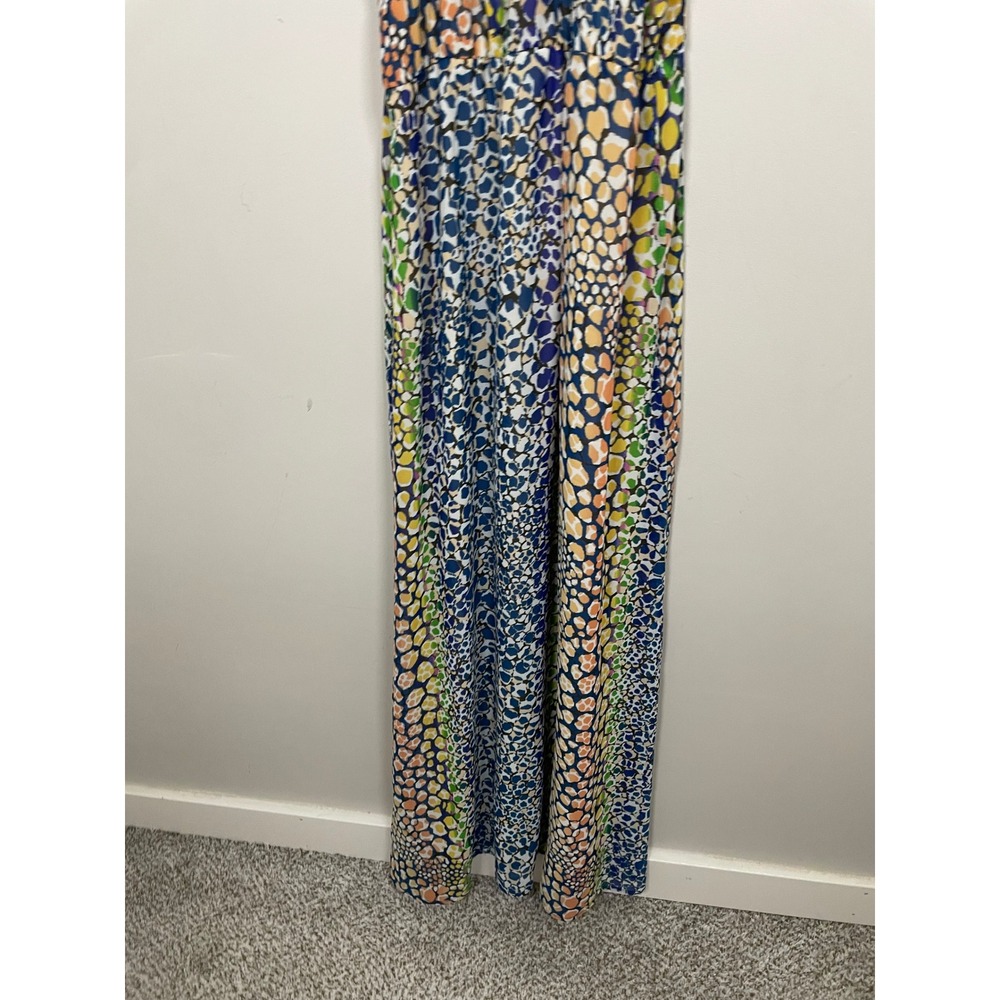 Anthropologie HD in Paris Mayacamas Beaded Maxi Dress Size 0 Wedding Guest Beach - Picture 7 of 10